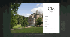 Desktop Screenshot of chateaudemonceau.be